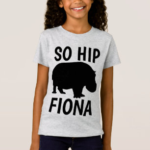 Camisas Engraçadas FIONA HIPPO