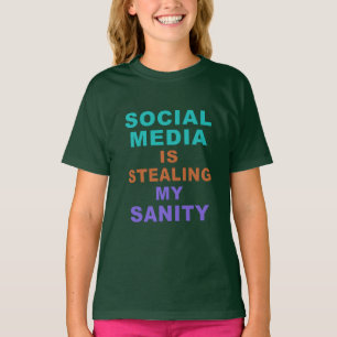 "Camisas engraçadas & jaquetas dos meios sociais"