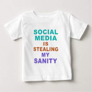 "Camisas engraçadas & jaquetas dos meios sociais"