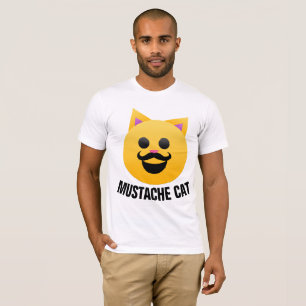 Camisas engraçadas MUSTACHE CAT