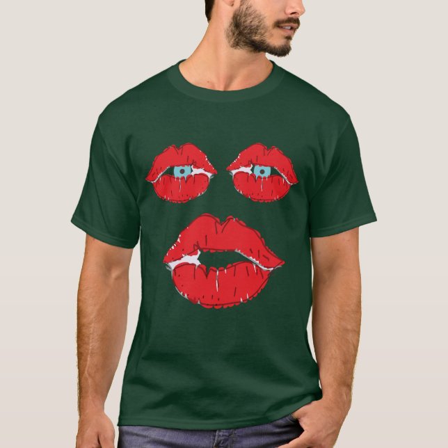 Camisas Escuras KISSES (Frente)