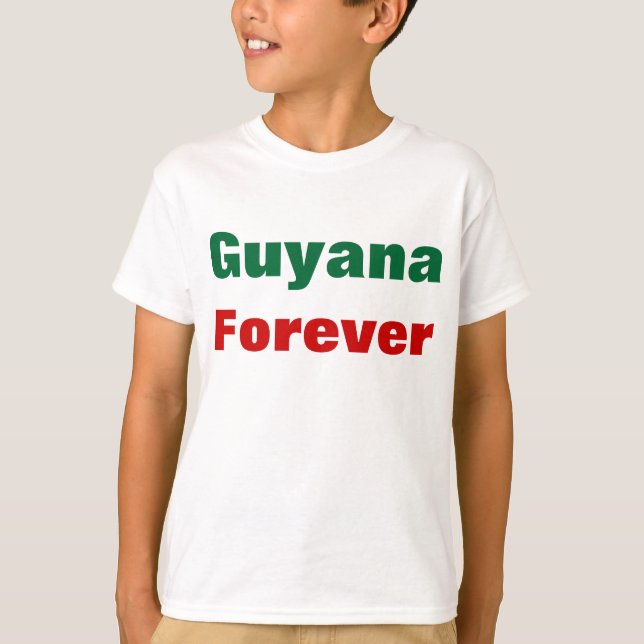 Camisas eternas da Guiana (Frente)
