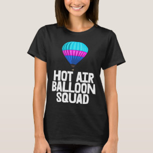 Camisas F de Balão de Ar Quente na Esquadra de Tet