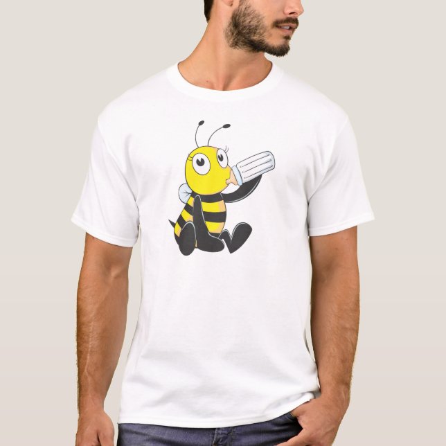 Camisas feitas sob encomenda: Camisas felizes da (Frente)