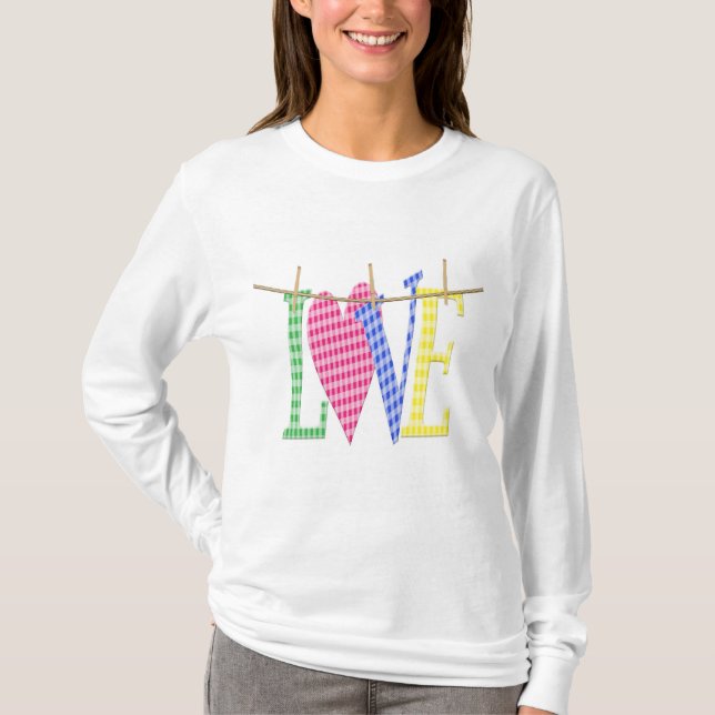 Camisas femininas, Expressa amor (Frente)