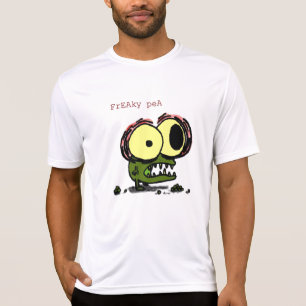 Camisas Freaky da ervilha
