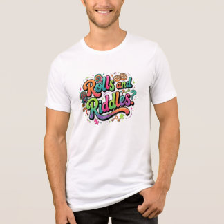 Camisas Gráficas de Rolo de Canela, Puzzle e Chave