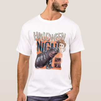 Camisas HalloWeen,Camisa Rap de Bootleg Moo Deng |
