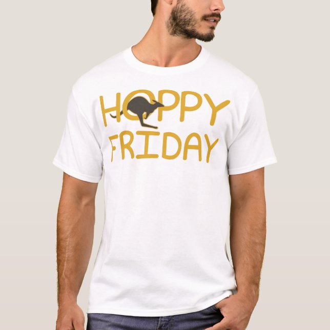 Camisas Hoppy de sexta-feira (Frente)