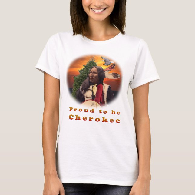 Camisas índias Cherokee (Frente)
