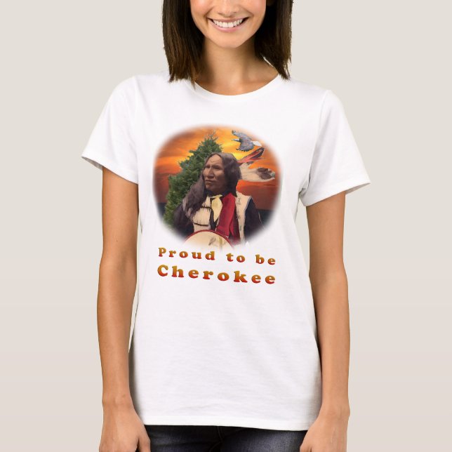 Camisas índias Cherokee (Frente)