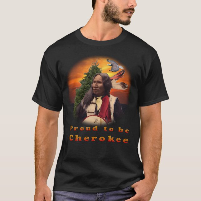 Camisas índias Cherokee (Frente)