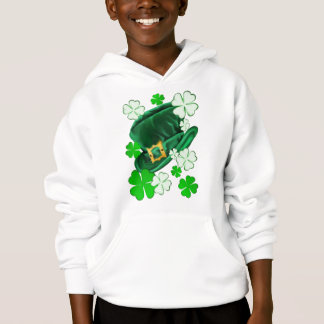 Camisas irlandesas do chapéu e dos trevos