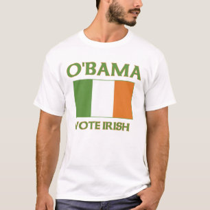 Camisas irlandesas do voto t de Obama