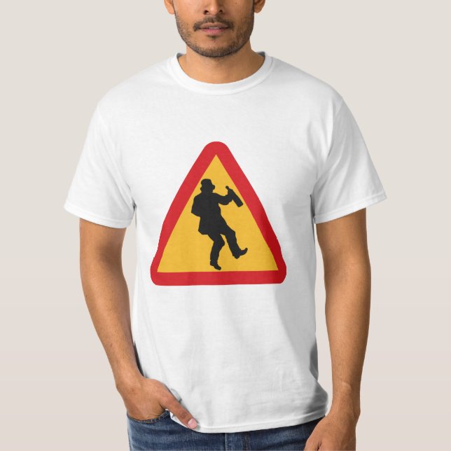 Camisas & jaquetas de advertência bêbedas (Frente)