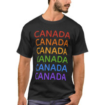 Camisas & jaquetas de CANADÁ do arco-íris
