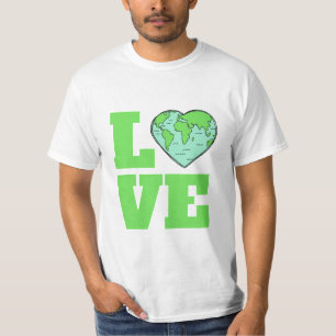 Camisas & jaquetas do amor da terra