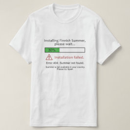 Camisas & jaquetas finlandesas engraçadas do verão