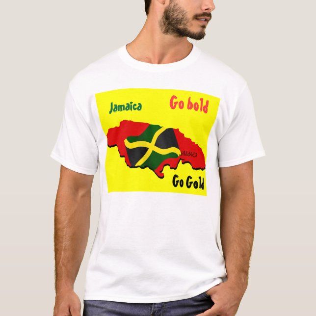 Camisas Jogos Olímpicos da Jamaica (Frente)