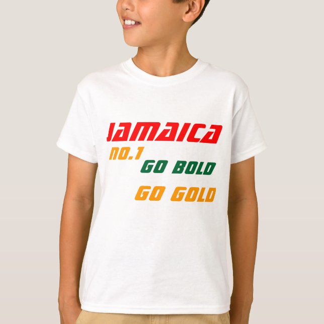 Camisas Jogos Olímpicos da Jamaica (Frente)