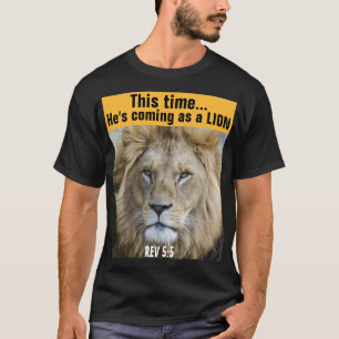 CAMISAS JUDEUS MESSIANICAS, YESHUA ROARING LION SL