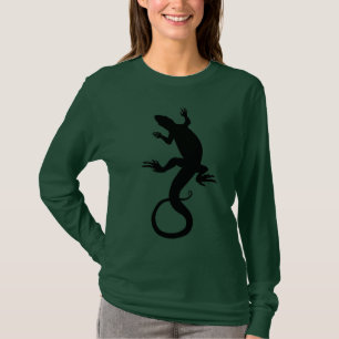 Camisas Legal de Arte Réptil de Camisas Lizard Mu