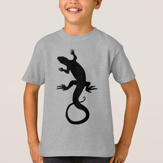Camisas Lizard de Arte Rópteis (Frente)