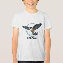 Camisas masculinas de falcão-peregrino