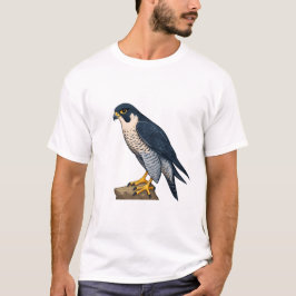 Camisas masculinas de falcão-peregrino