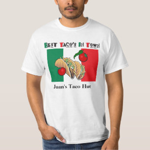Camisas mexicanas do restaurante T