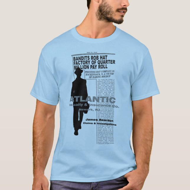 Camisas Noir do filme T dos ASSASSINOS (as 1946) (Frente)