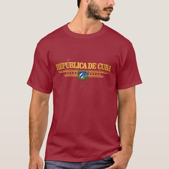 Camisas "Orgulho Cubano" (Frente)