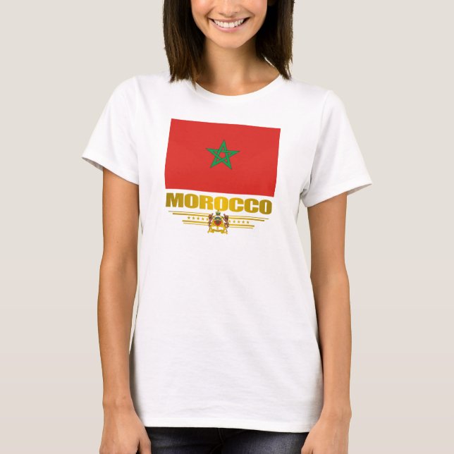 Camisas "Orgulho do Marrocos" (Frente)