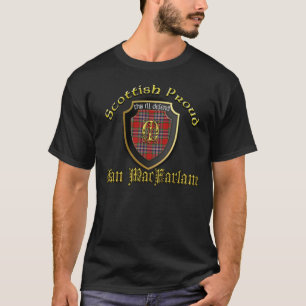 Camisas Orgulhosas Escocesas do Clã MacFarlane