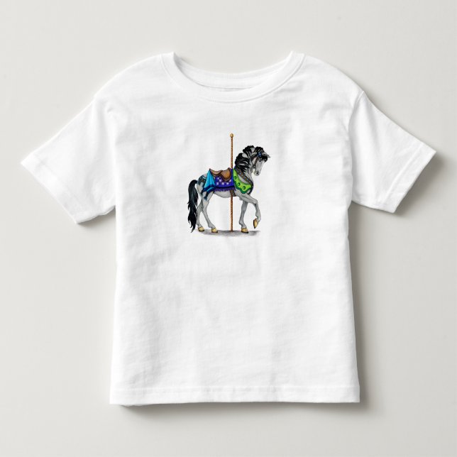 Camisas para crianças de Carousel Horse (Frente)