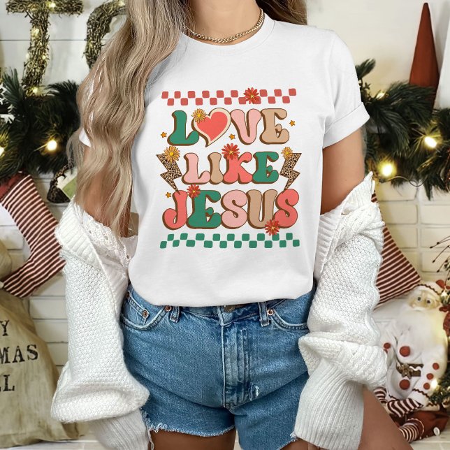 Camisas Para Mulheres, Amor Como Jesus (Criador carregado)