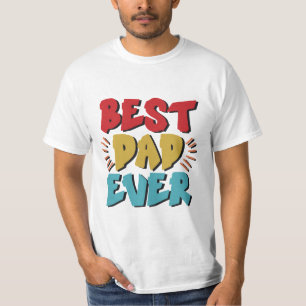 Camisas Para Pais Melhor T-shirt do Pai