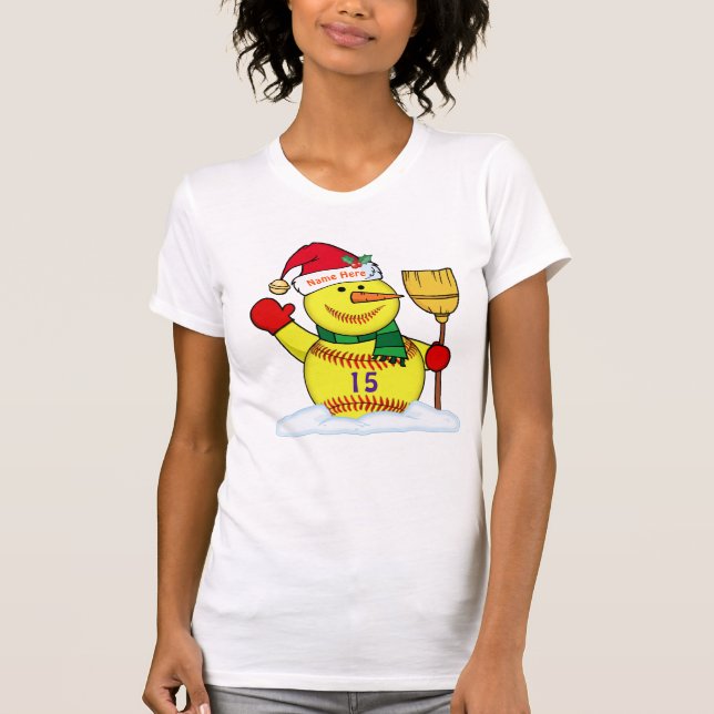 Camisas personalizadas bonitos super do boneco de (Frente)