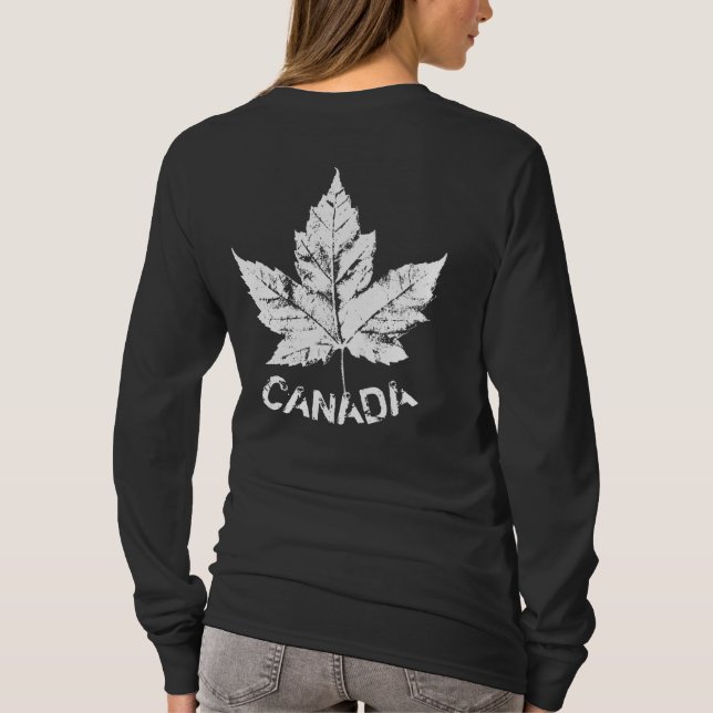 Camisas personalizadas de Canadá camisa legal (Verso)