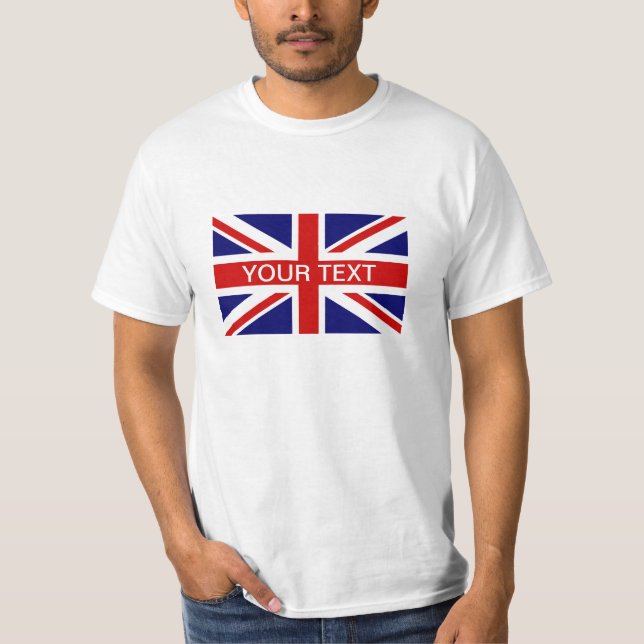 Camisas personalizadas de T com a bandeira (Frente)