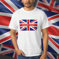 Camisas personalizadas de T com a bandeira