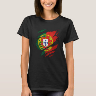 Camisas Portuguesas Orgulhosas Arrancadas Arrastar