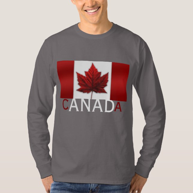 Camisas & presente da lembrança de Canadá da (Frente)