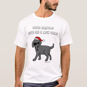 Camisas pretas do Natal dos desenhos animados de