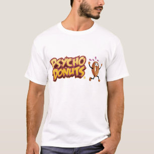 Camisas psicóticos das rosquinhas T