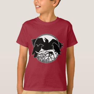 Camisas Raven de Crianças Raven / T-shirts de Cria