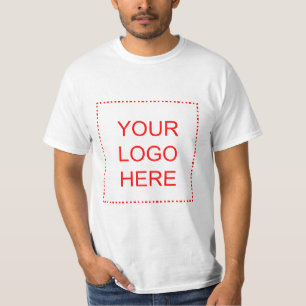 Camisas relativas à promoção de t com logotipo