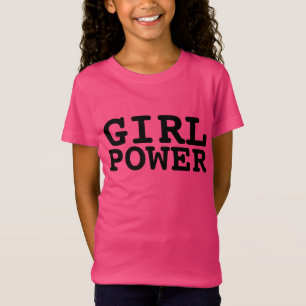 CAMISAS ROSAS PARA MENINAS PODEROSAS