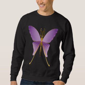Camisas roxas grandes de uma borboleta