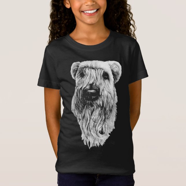 Camisas Terrier T-shirts Terrier Dog Art Shirts (Frente)